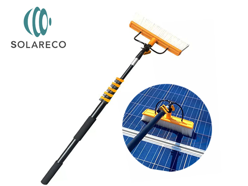 Water Fed Solar Cleaning Brush